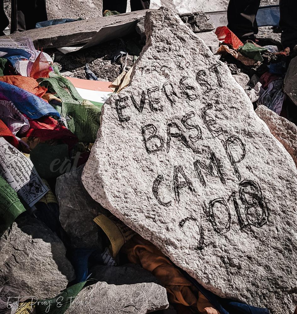 camp de base de l'Everest